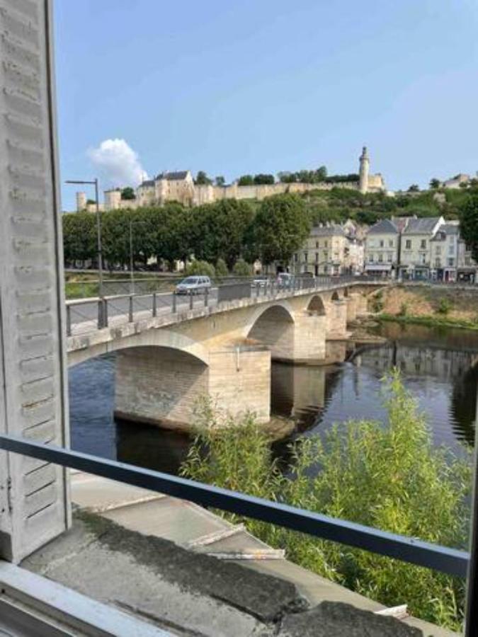 Ferienwohnung Le Nid De L'Ile Chinon Exterior foto